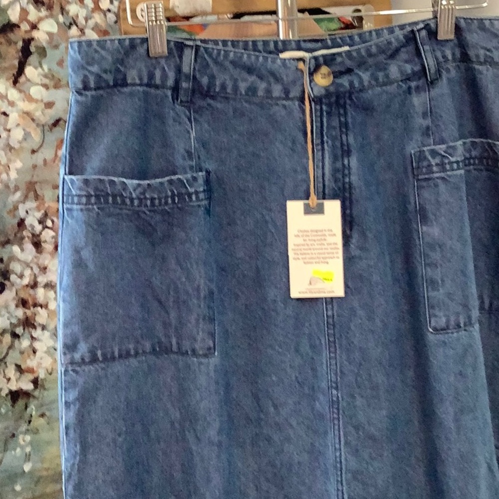 Denim Blue Women's Skirt